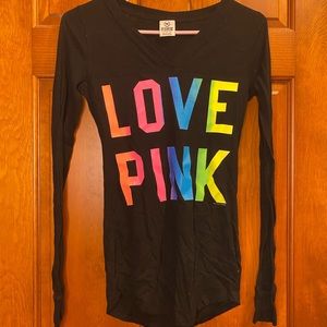 Long-Sleeved PINK Tee